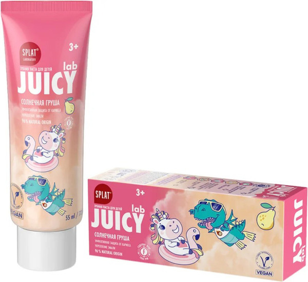Изображение товара Зубная паста Splat Juicy Lab Груша со фтором (55мл)