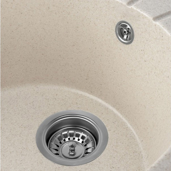 Изображение товара Мойка кухонная Saniteco Pura (бежевый)