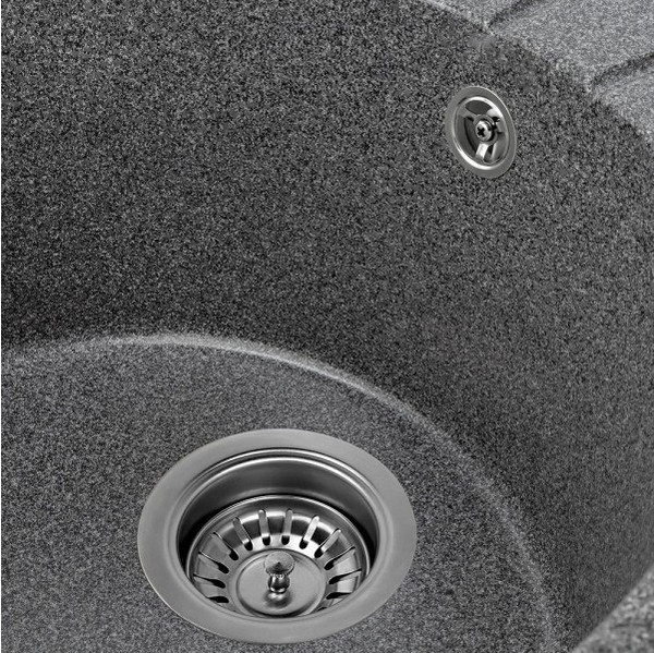 Изображение товара Мойка кухонная Saniteco Pura (графит)