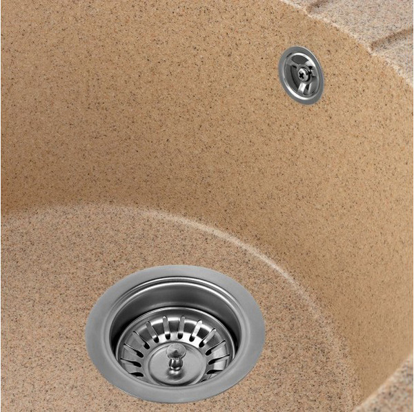 Изображение товара Мойка кухонная Saniteco Pura (песок)