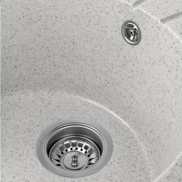 Изображение товара Мойка кухонная Saniteco Pura (серый)