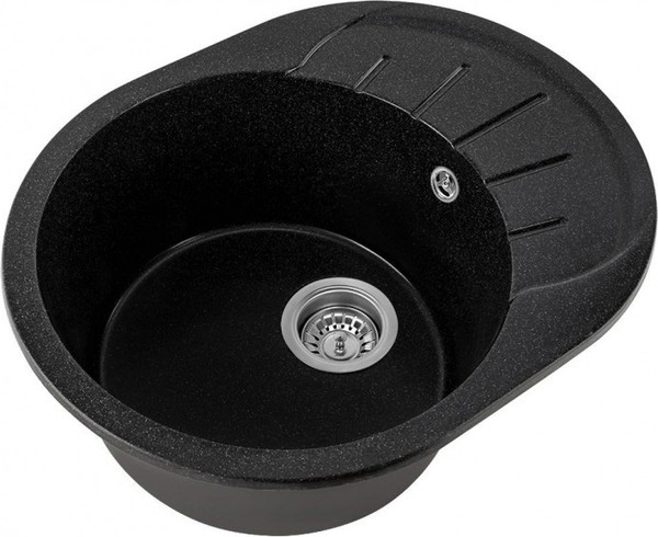 Изображение товара Мойка кухонная Saniteco Pura (черный)