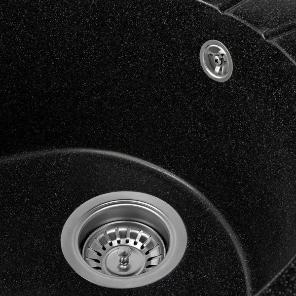 Изображение товара Мойка кухонная Saniteco Pura (черный)