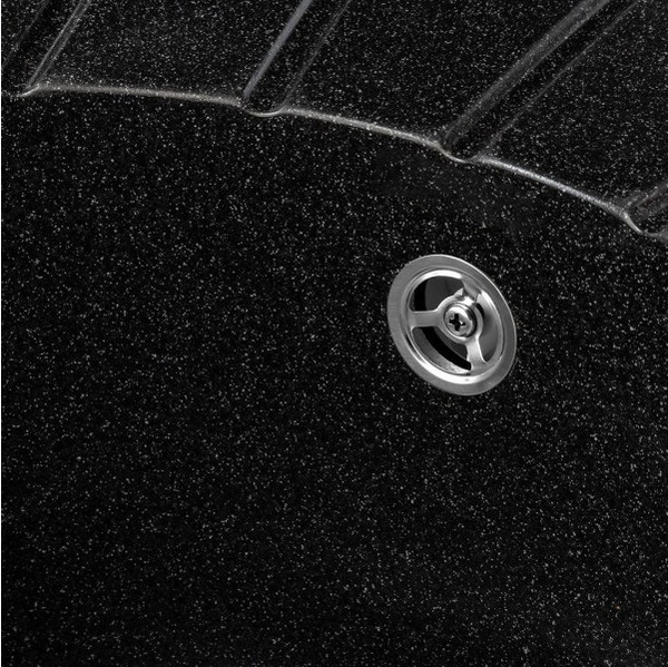 Изображение товара Мойка кухонная Saniteco Pura (черный)