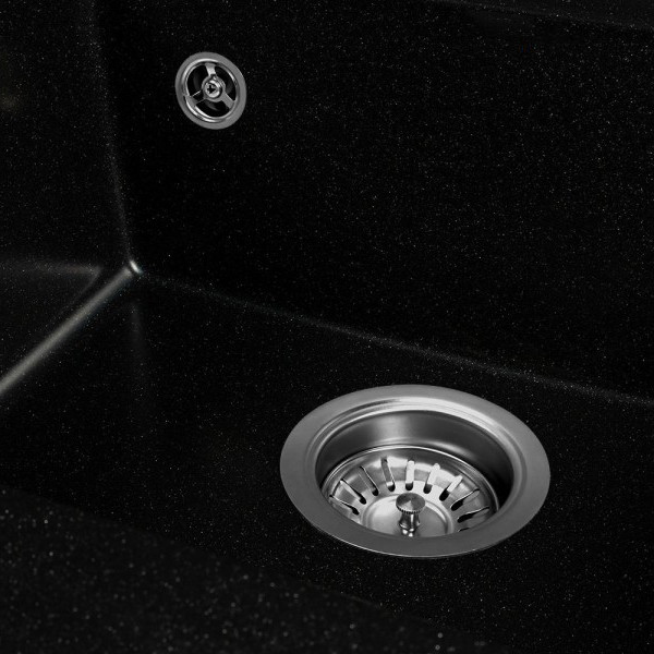 Изображение товара Мойка кухонная Saniteco Terra (оникс)