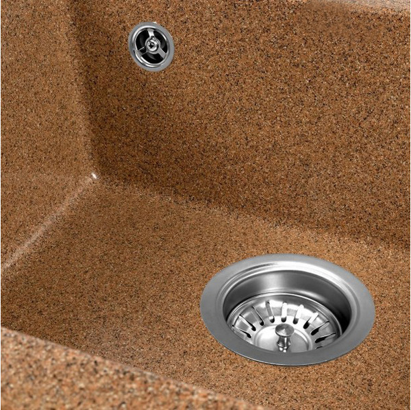 Изображение товара Мойка кухонная Saniteco Terra (терракот)