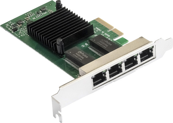 Изображение товара Сетевая карта ExeGate EXE-I350-T4V2 / EX292508RUS