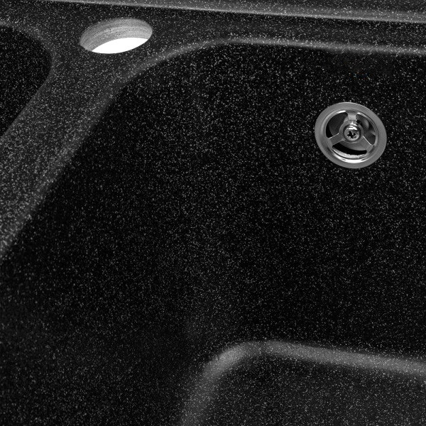 Изображение товара Мойка кухонная Saniteco Vetus (черный)