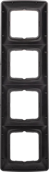 Изображение товара Рамка для выключателей и розеток Kranz KR-78-0348 (черный металлик)