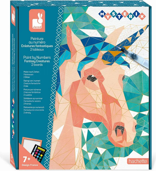 Изображение товара Картина по номерам Janod Hachette Фантастические создания J07979