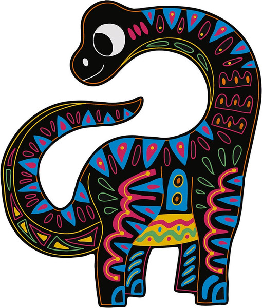 Изображение товара Набор гравюр Janod Динозавры J07889