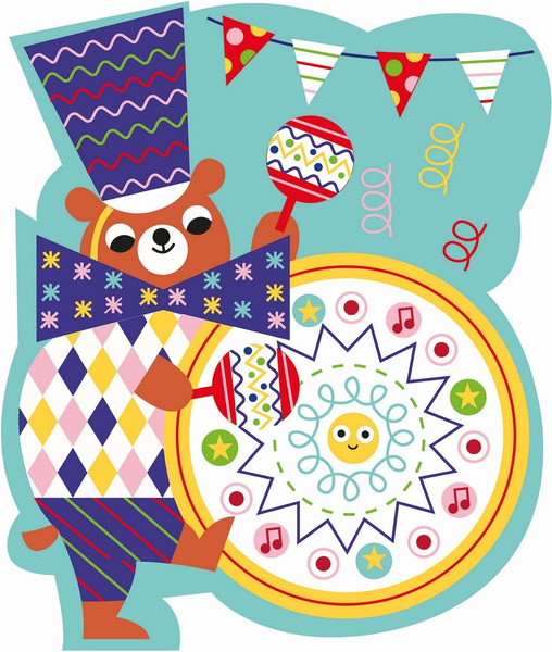 Изображение товара Набор гравюр Janod Животные рисуем J07963