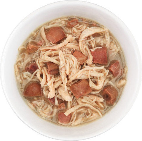 Изображение товара Влажный корм для кошек Schesir After Dark с курицей (80г)