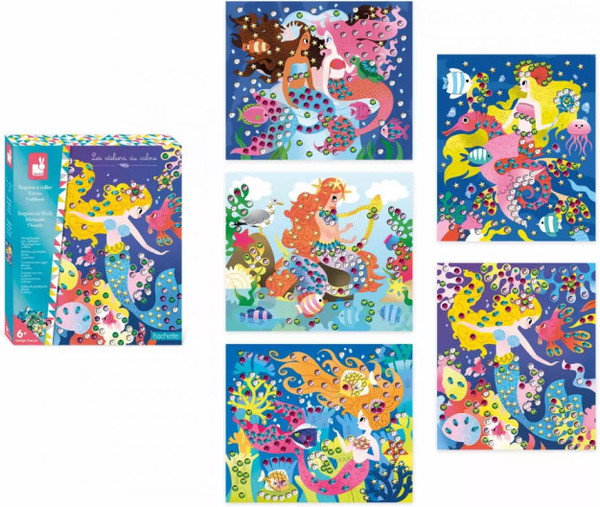 Изображение товара Набор для творчества Janod Русалки J07926