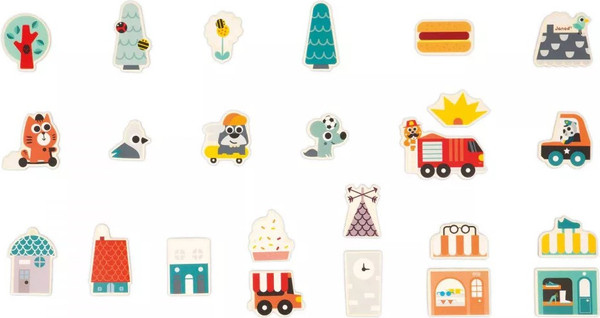 Изображение товара Развивающий игровой набор Janod Город J09642