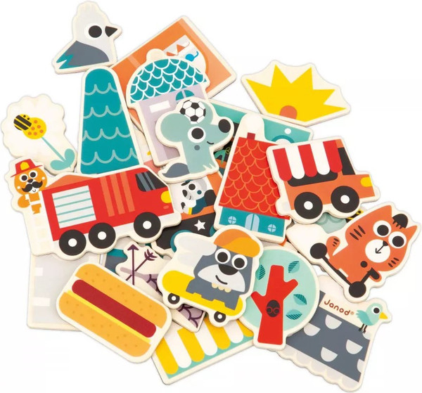 Изображение товара Развивающий игровой набор Janod Город J09642