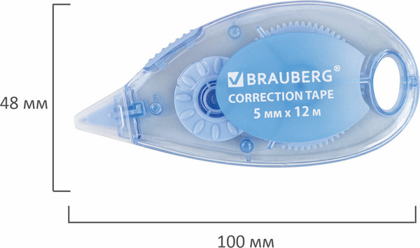 Изображение товара Корректор для текста Brauberg Pastel / 271252 (3шт)