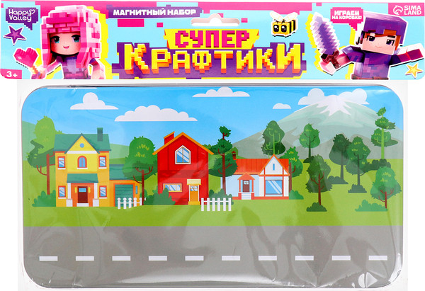 Изображение товара Развивающий игровой набор Happy Valley Магнитный. Крафтики / 10184667