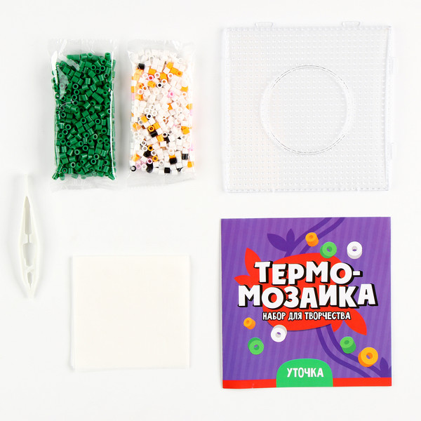 Изображение товара Развивающая игра Школа талантов Термомозаика. Уточка / 10494613