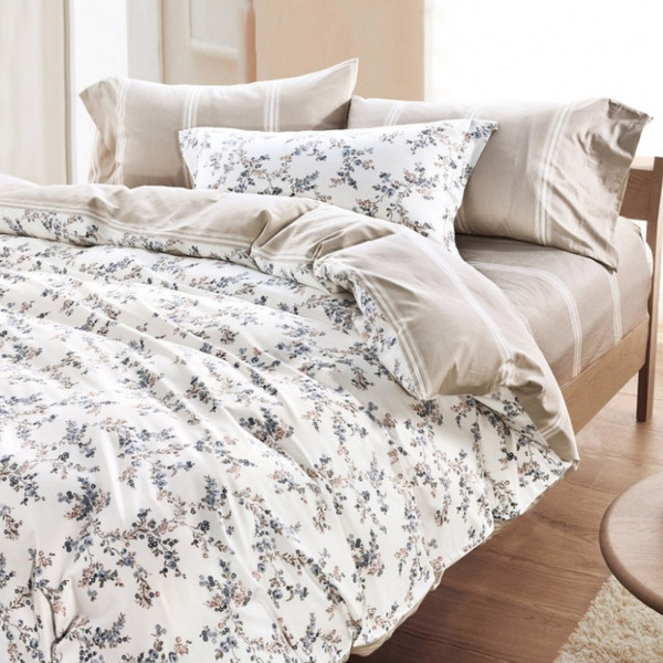 Изображение товара Комплект постельного белья Alleri Поплин Luxe Евро / П-333