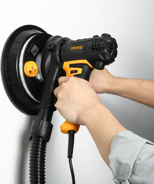 Изображение товара Шлифовальная машина для стен Deko DKWS1050 LED / 083-1036