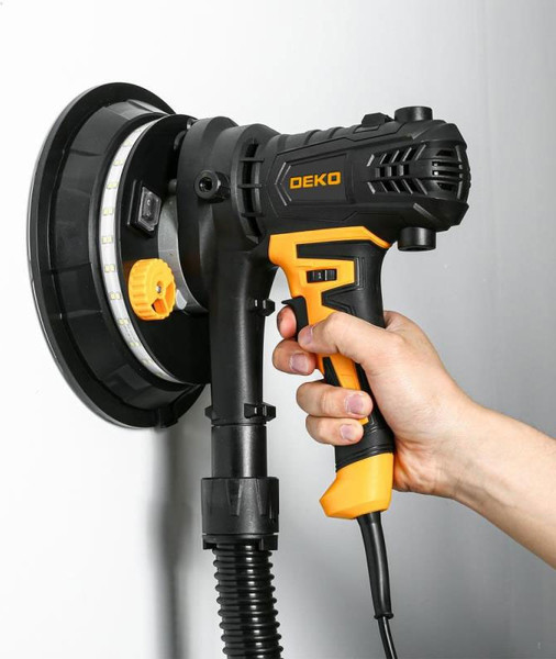 Изображение товара Шлифовальная машина для стен Deko DKWS1050 LED / 083-1036