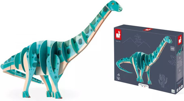 Изображение товара 3D-пазл Janod Диплодок J05840