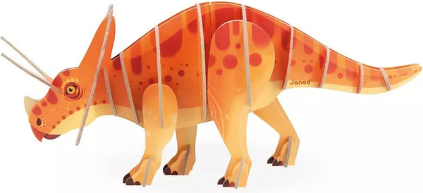 Изображение товара 3D-пазл Janod Трицератопс J05838