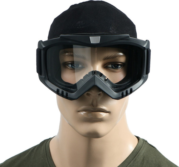 Изображение товара Мотоочки TORSO 4295611 (прозрачный/черный)