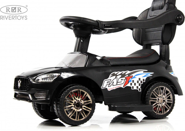 Изображение товара Каталка детская RiverToys L003LL-M (черный)