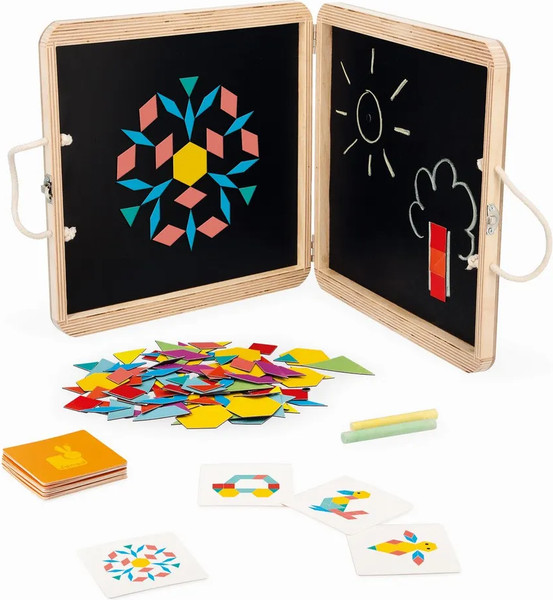 Изображение товара Мольберт детский Janod Геометрические фигуры J02586
