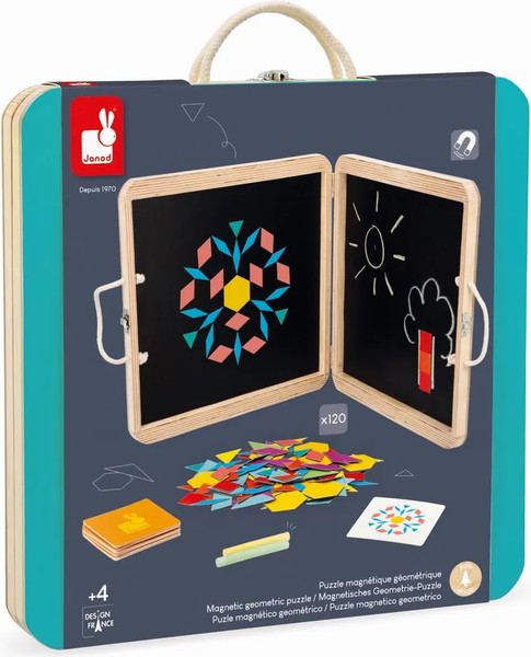 Изображение товара Мольберт детский Janod Геометрические фигуры J02586