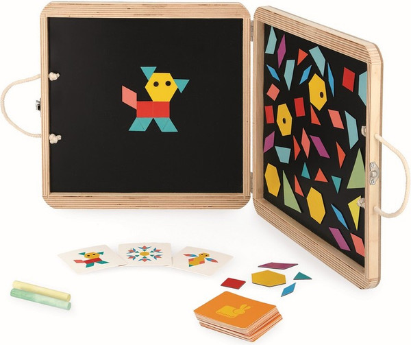 Изображение товара Мольберт детский Janod Геометрические фигуры J02586