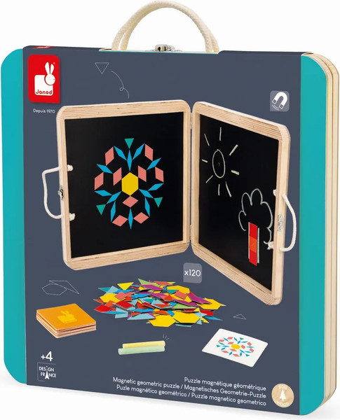 Изображение товара Мольберт детский Janod Геометрические фигуры J02586
