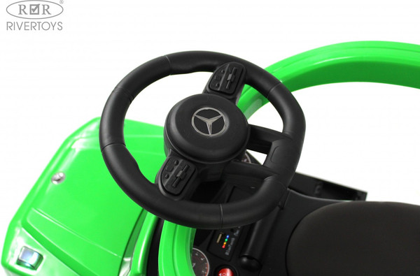 Изображение товара Детский автомобиль RiverToys Mercedes-Benz G63 / Z001ZZ-A (зеленый бриллиант)