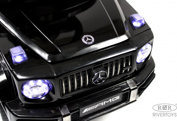 Изображение товара Качалка-каталка RiverToys Mercedes-Benz G63 / Z001ZZ-B (черный бриллиант)