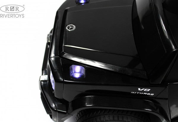 Изображение товара Качалка-каталка RiverToys Mercedes-Benz G63 / Z001ZZ-B (черный бриллиант)