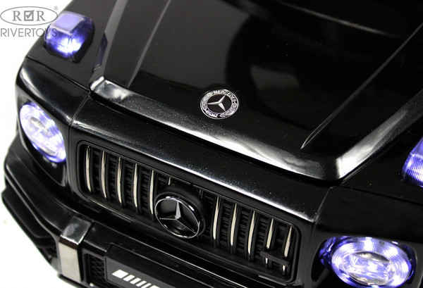 Изображение товара Качалка-каталка RiverToys Mercedes-Benz G63 / Z001ZZ-B (черный бриллиант)