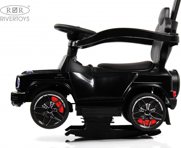Изображение товара Качалка-каталка RiverToys Mercedes-Benz G63 / Z001ZZ-B (черный бриллиант)
