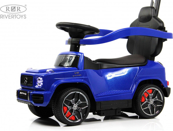 Изображение товара Качалка-каталка RiverToys Mercedes-Benz G63 / Z001ZZ-B (синий бриллиант)