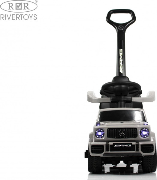 Изображение товара Качалка-каталка RiverToys Mercedes-Benz G63 / Z001ZZ-B (серый бриллиант)