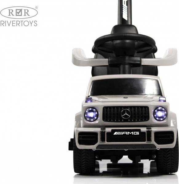 Изображение товара Качалка-каталка RiverToys Mercedes-Benz G63 / Z001ZZ-B (серый бриллиант)
