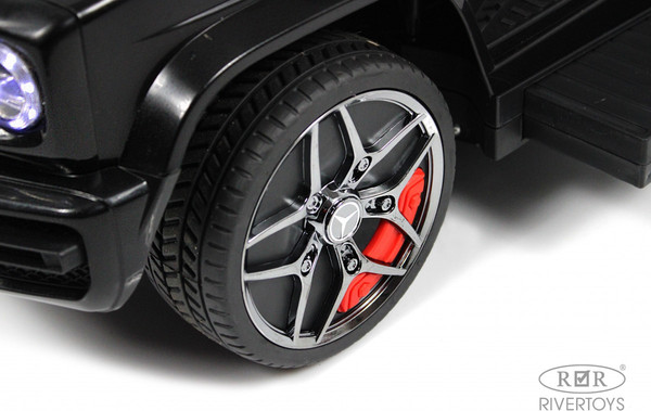 Изображение товара Каталка детская RiverToys Mercedes-Benz G63 / Z001ZZ-C (черный бриллиант)