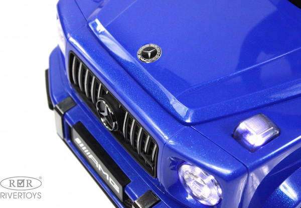 Изображение товара Каталка детская RiverToys Mercedes-Benz G63 / Z001ZZ-C (синий бриллиант)