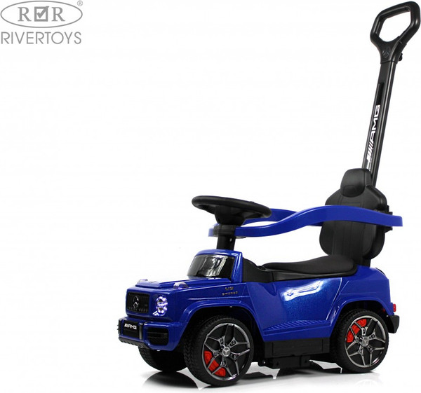 Изображение товара Каталка детская RiverToys Mercedes-Benz G63 / Z001ZZ-C (синий бриллиант)