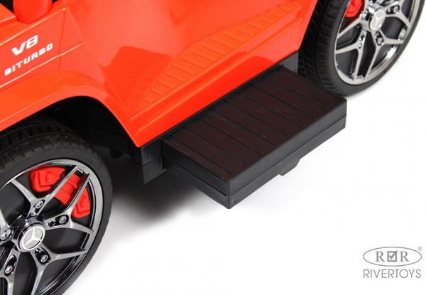 Изображение товара Каталка детская RiverToys Mercedes-Benz G63 / Z001ZZ-C (красный бриллиант)