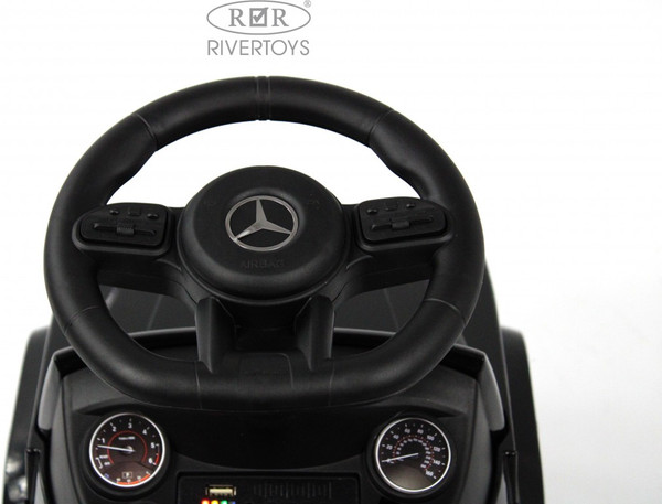 Изображение товара Каталка детская RiverToys Mercedes-Benz G63 / Z001ZZ-D (черный бриллиант)