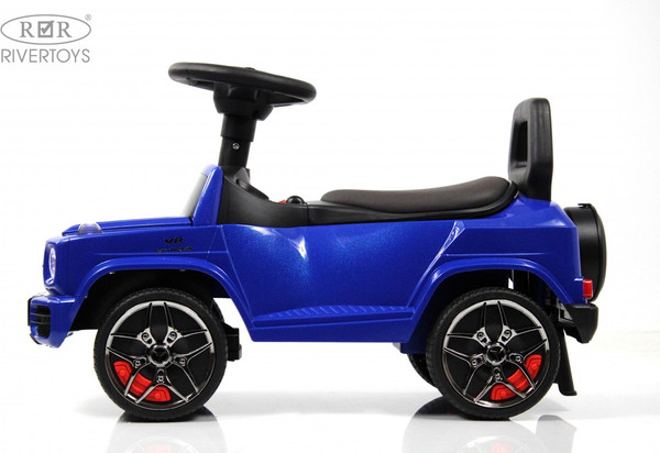Изображение товара Каталка детская RiverToys Mercedes-Benz G63 / Z001ZZ-D (синий бриллиант)
