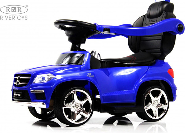 Изображение товара Каталка детская RiverToys Mercedes-Benz GL63 / A888AA-M (синий)