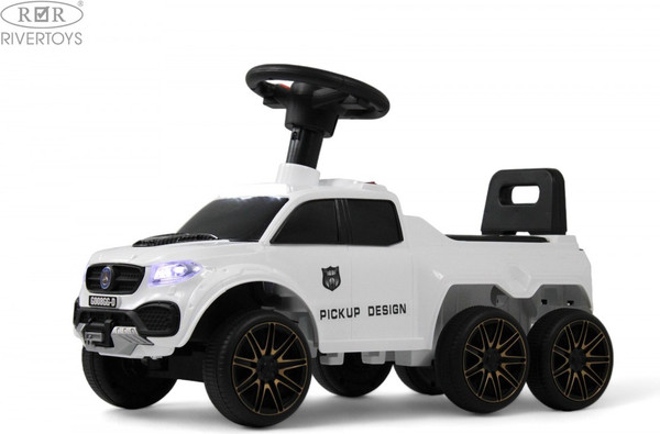 Изображение товара Каталка детская RiverToys G008GG-D (белый)